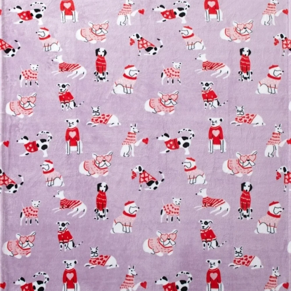 Cozy Valentine Holiday Throw Blanket 50